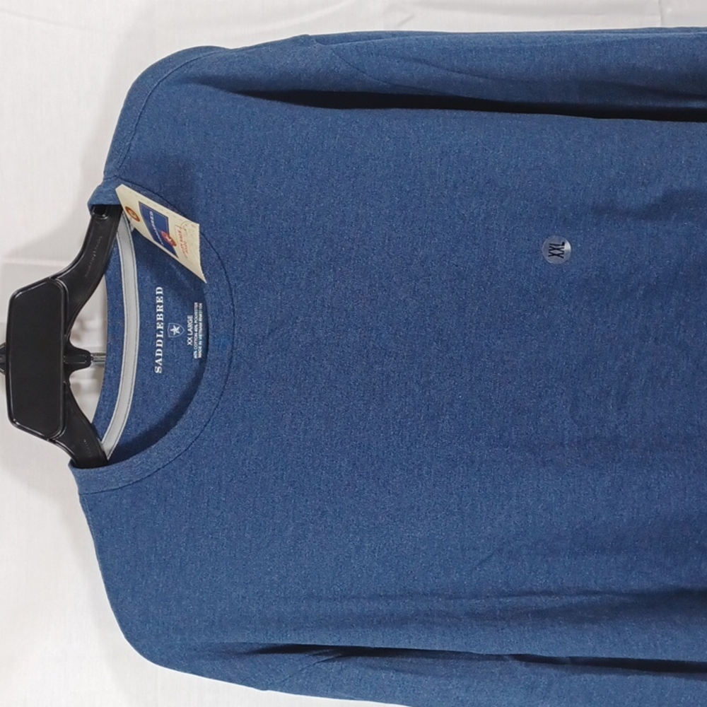 Blue Saddlebred Men's Long Sleeve Size XXL